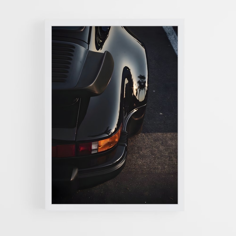 Poster turbo dynamique – affiche Porsche (vue 3)